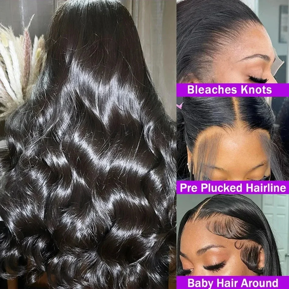 Long Body Wave Wig | HD Lace Front Human Hair - Image 4