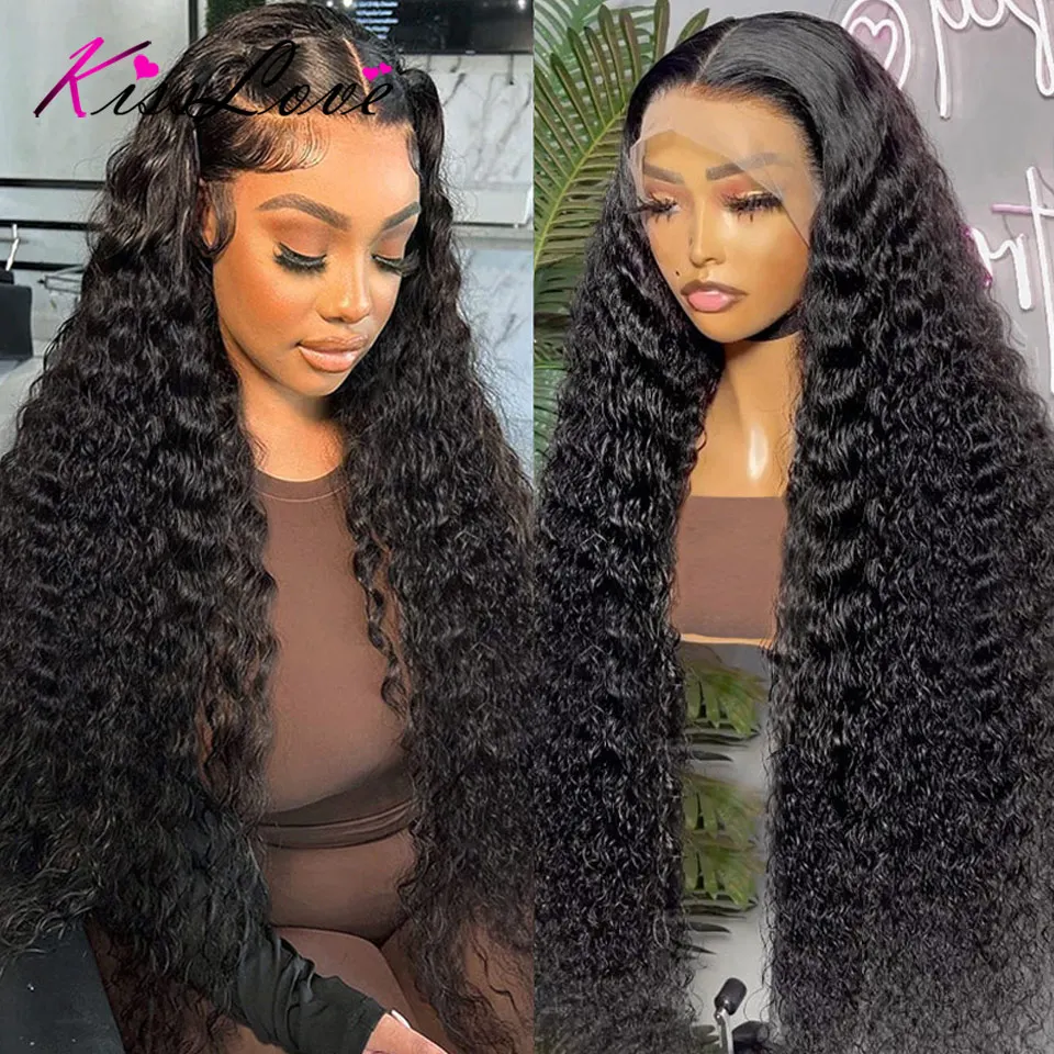 Deep Wave Human Hair Wig | HD Transparent Lace Front