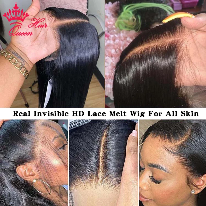 Raw Human Hair Body Wave Wig | HD Melt Lace - Image 4