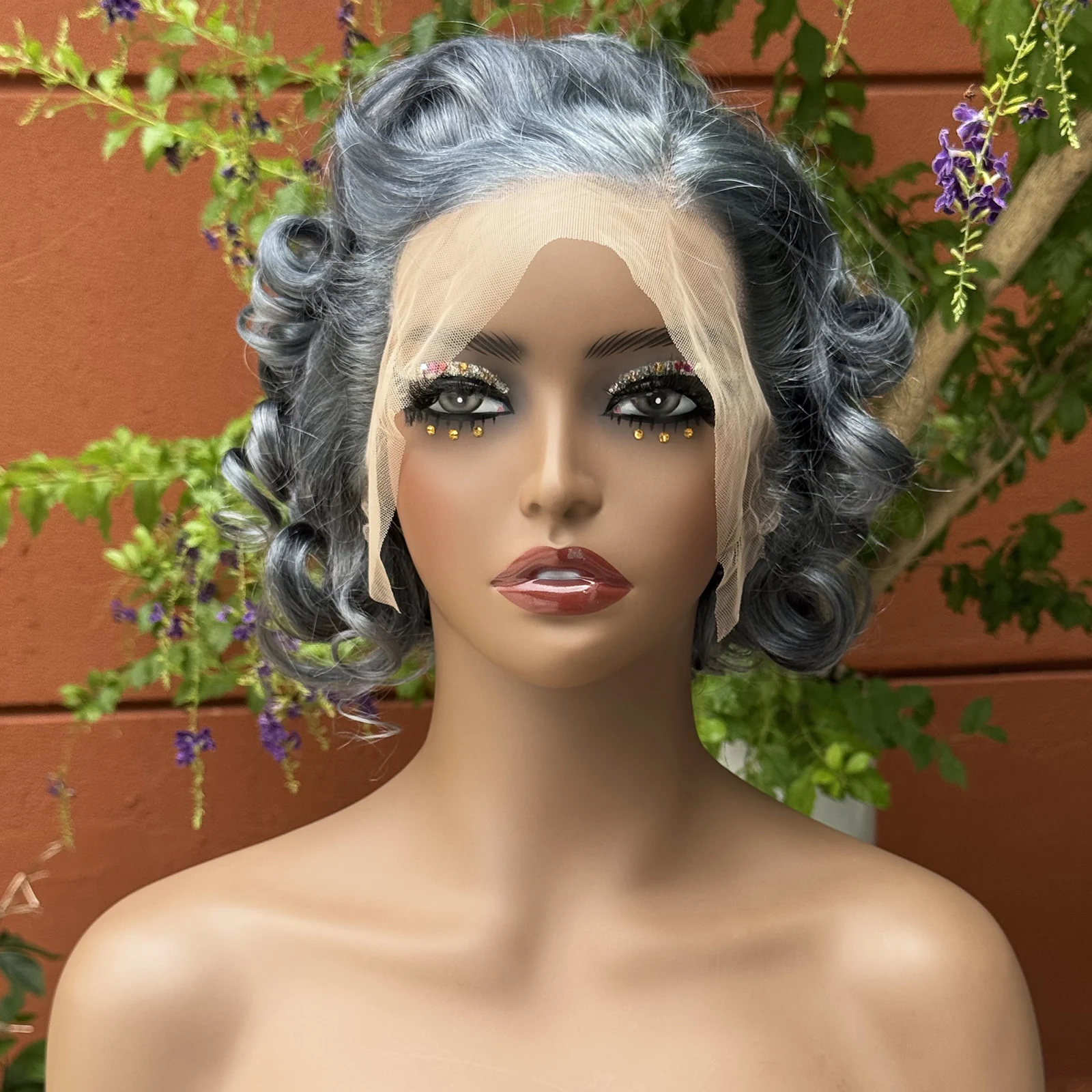 Short Bob Loose Wave Human Hair Wig | 13x4 Transparent Lace - Image 3