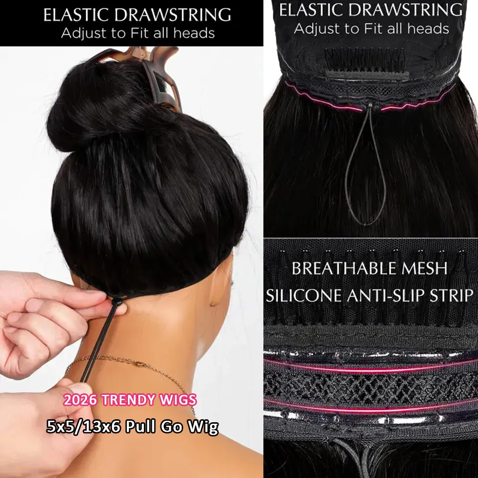 Deep Wave Human Hair Wig | HD Transparent Lace Front - Image 5