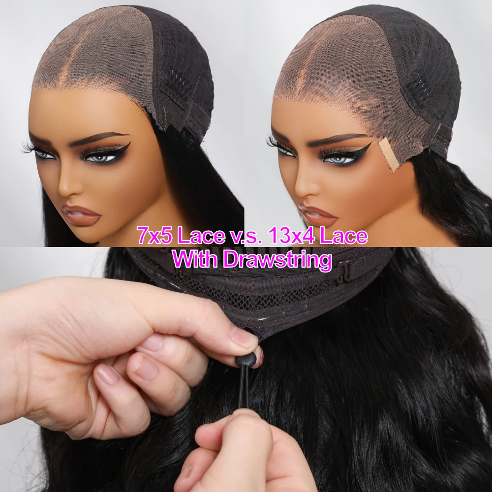 Yaki Straight Bob Wig | 7x5 / 13x4 Lace | Human Hair Glueless - Image 3